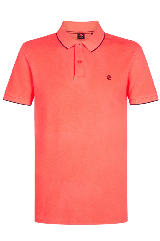 KLASSIEKE POLO WAVE M ROS POL003 3099 FIERY CORAL